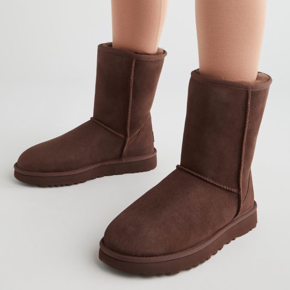 UGG Shoes - NEW UGG Classic Short II Boots in Burnt Cedar
